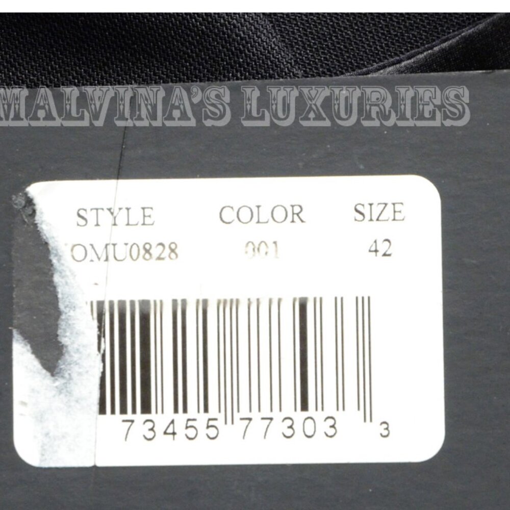 NARCISO RODRIGUEZ DRESS BLACK WOOL & SILK PANELED DESIGN sz IT 42 US 6 - Picture 6 of 8